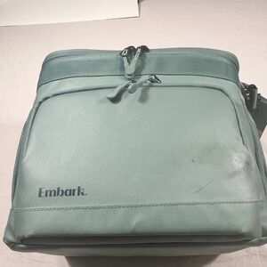 Embark Soft Sided Cooler Bag 11qt Green NEW Insulated Removable Hard Liner